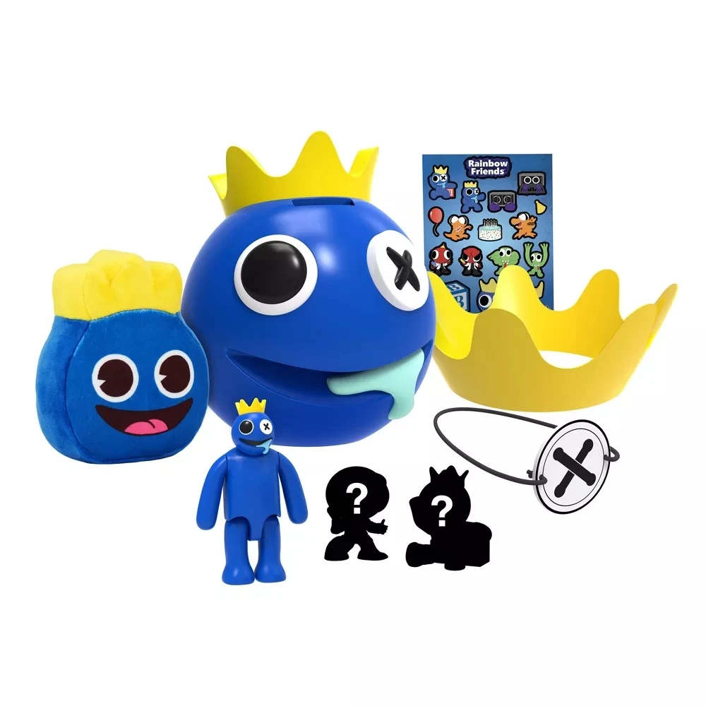 Oryginalny zestaw figurek Rainbow Friends, ręcznie robione, zabawka typu blind box dla dzieci, kolekcjonerska lalka na prezent.