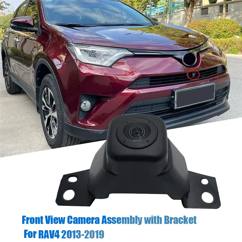 86790-0R040 Surround Front View Camera Assembly with Bracket for 2013-2019 Parking Assist Camera 86790-0R041