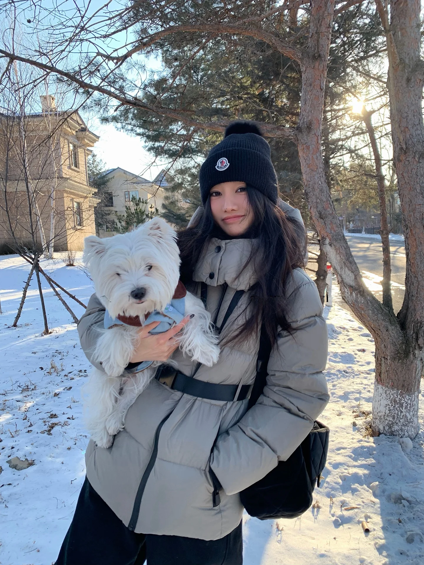 

Zzykk Dublin Winter Thiened White Du down Coat Women's Slim Fit ort Sle Warm Casual Sle Zipper ket Design Coat