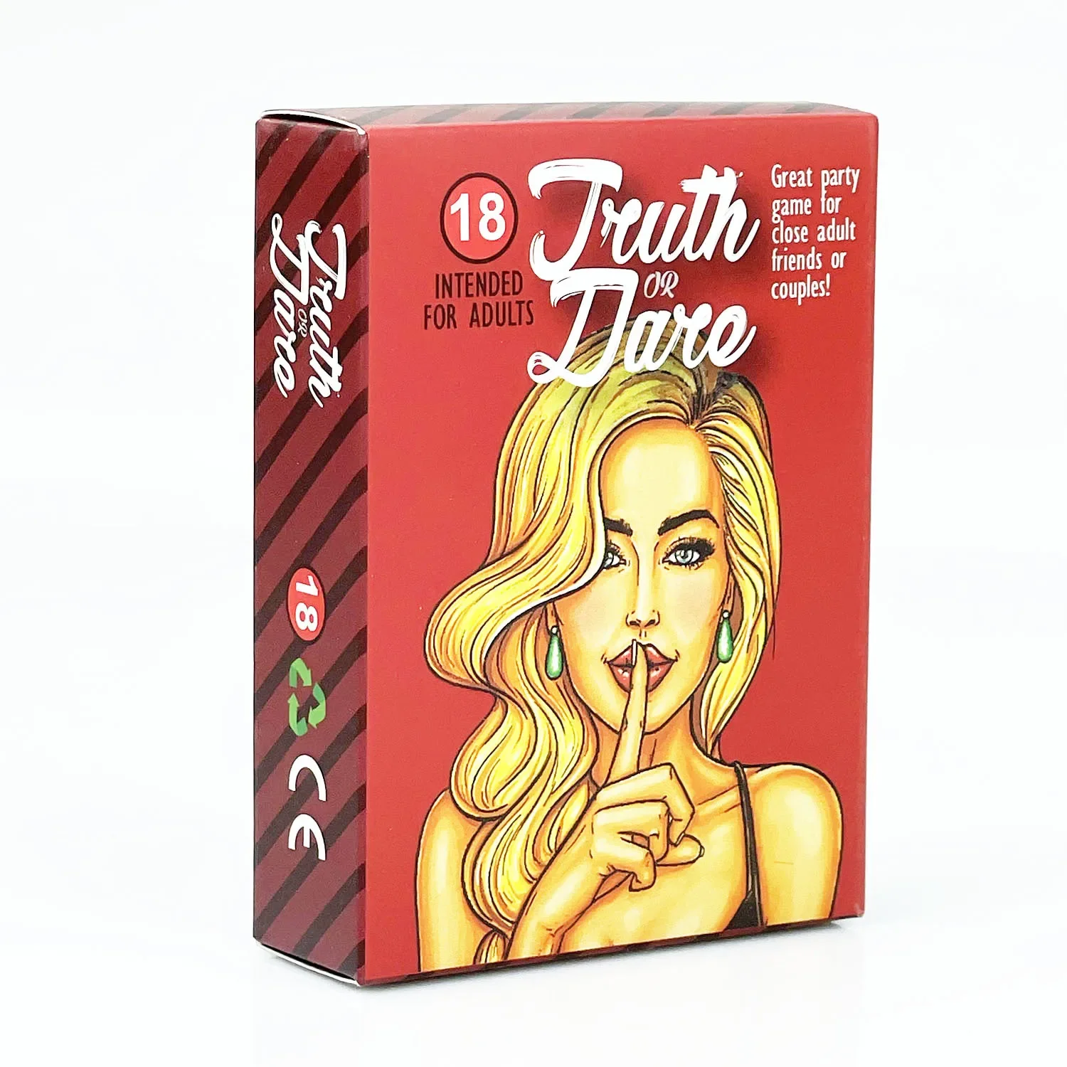 

Truth or Dare Women's Edition Couple Party Board Game - Great Party Game for Close Adult Friends or Couples