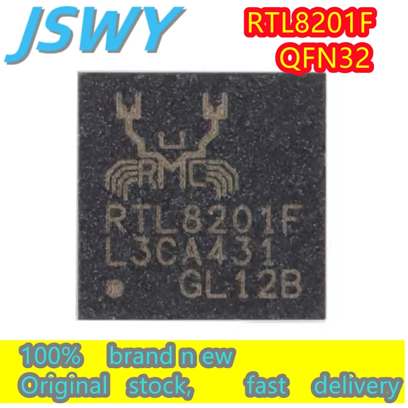 

(3/40 pieces) RTL8201F-VB-CG RTL8201F QFN32 Ethernet controller chip New original Spot delivery fast