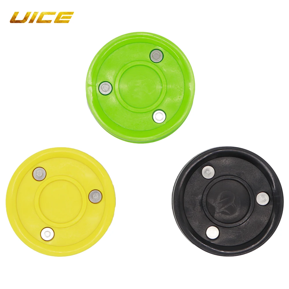 Ice Hockey Puck Biscuit Roller Hockey Training Puck High Quality Plastic For Street Recreational Hockey Practice Balls