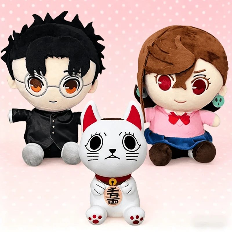 

Новая плюшевая игрушка-кот Дандадан из аниме, мягкая игрушка-талисман, милый декор для комнаты, подарок на день рождения или праздник для детей и взрослых