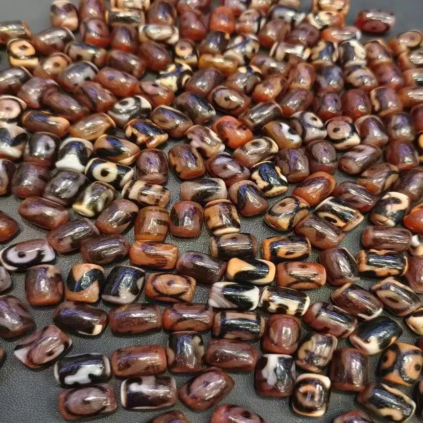 200pcs/lot Premium Tianyuan Red Meat agate Beads dzi Pendant DIY bracelet Necklace with beads