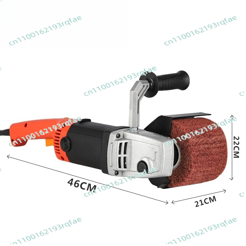Portable Electric Polisher Stainless Steel Metal Wood Grinding  Wire Drawing Machine Grinding Wheel 220V/2800W