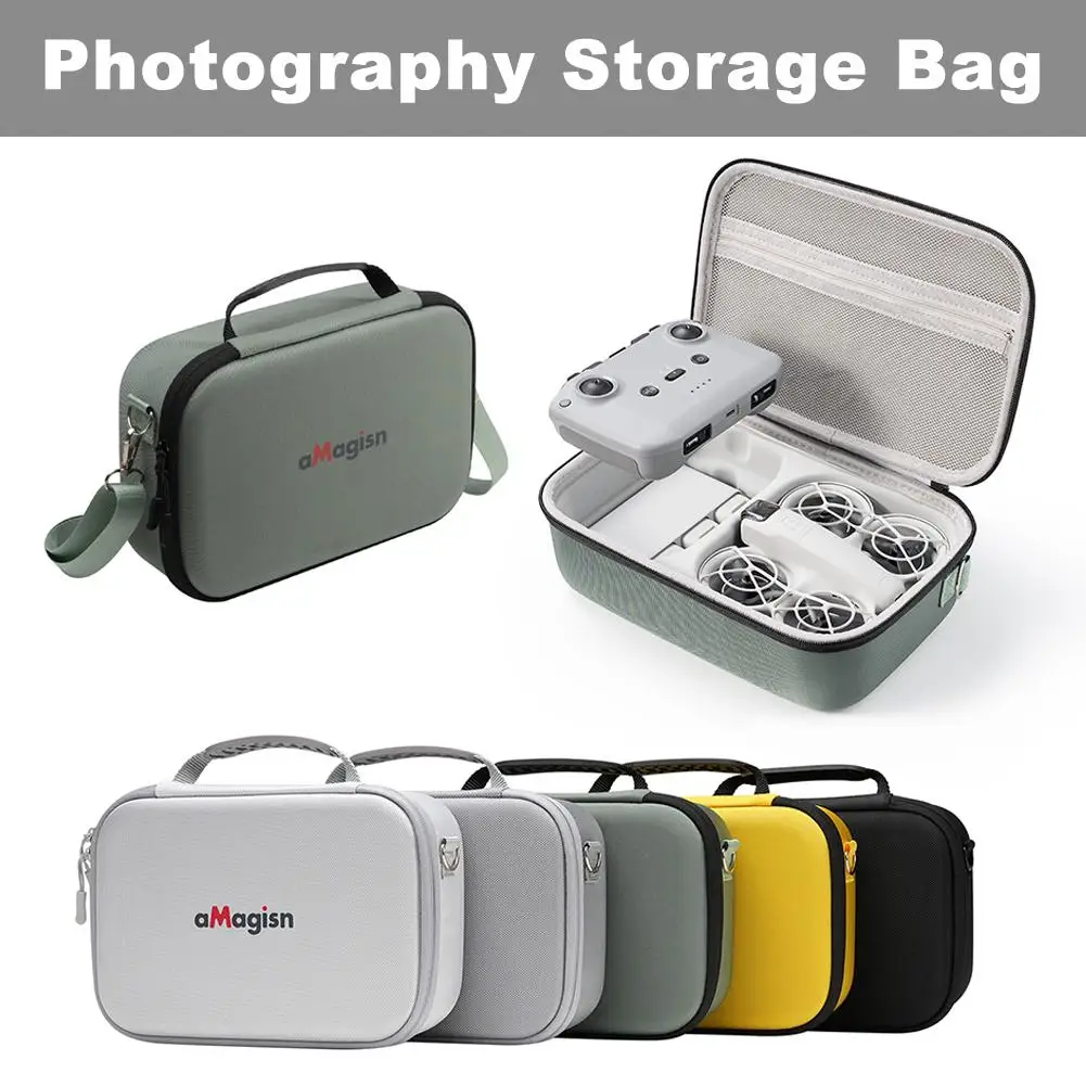 For Dji Neo Large Capacity Drone Remote Control Storage Bag Portable Waterproof Shockproof Handbag Travel Carrying For G8m8