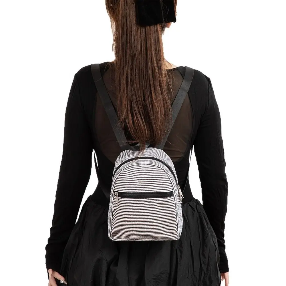 حقيبة ظهر لطيفة ذات سعة كبيرة وخفيفة الوزن وقابلة للتنفس حقيبة مدرسية للطلاب من البوليستر حقيبة كتب للسفر #5