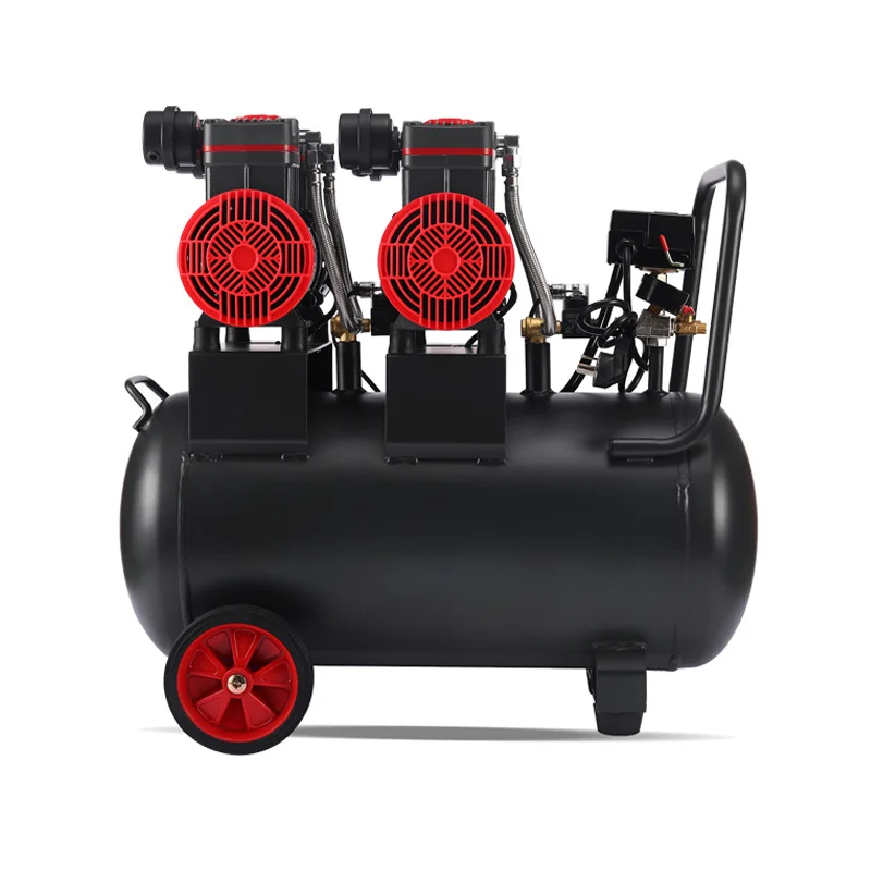 For m Quiet Portable Car Mini Piston Air Compressor Pneumatic Household Electric Automotive Engine Core Industrial Compressors m
