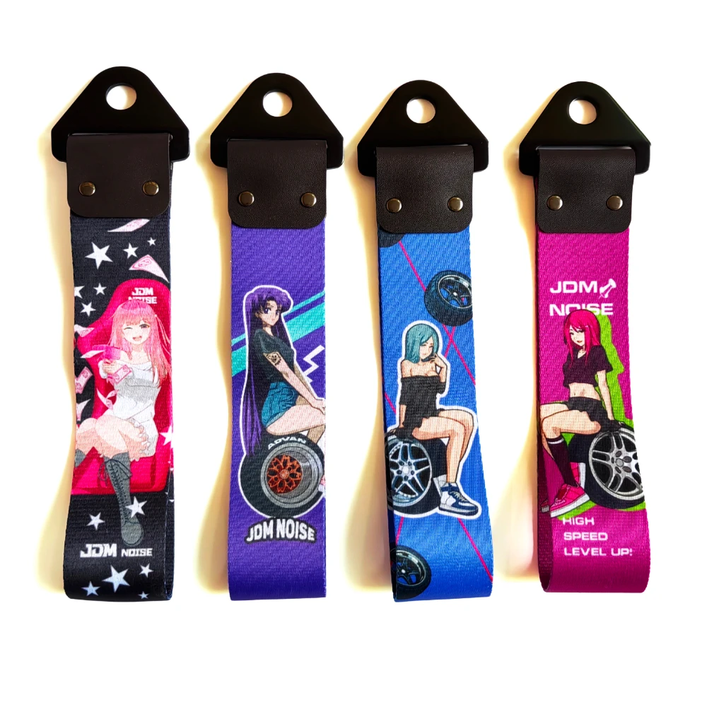 العالمي سيارة سحب هوك جميلة مثير فتاة مقطورة حزام سباق الألوان سباق قطع غيار السيارات لضبط السيارات اكسسوارات الرجال الهدايا