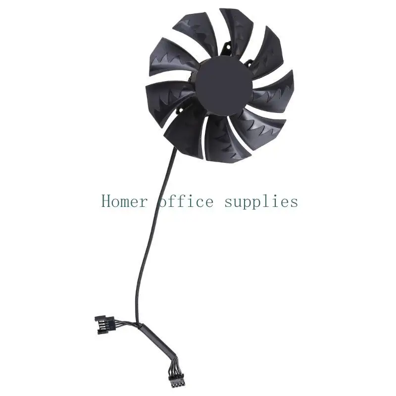 K43B 85mm 75mm fã resfriamento placa graphics para ventilador GPU 12v 4pin para geforce colorido 3060