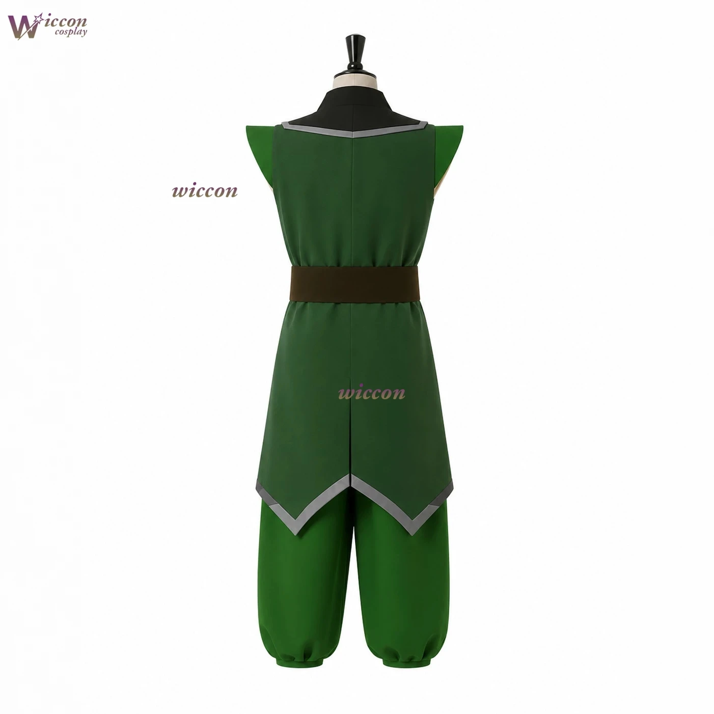 The Last Cos Airbender Toph Beifong Cosplay Costume Full Set with Gloves Bracers Wig Hat Anime Earthbender Battle Outfit view 5