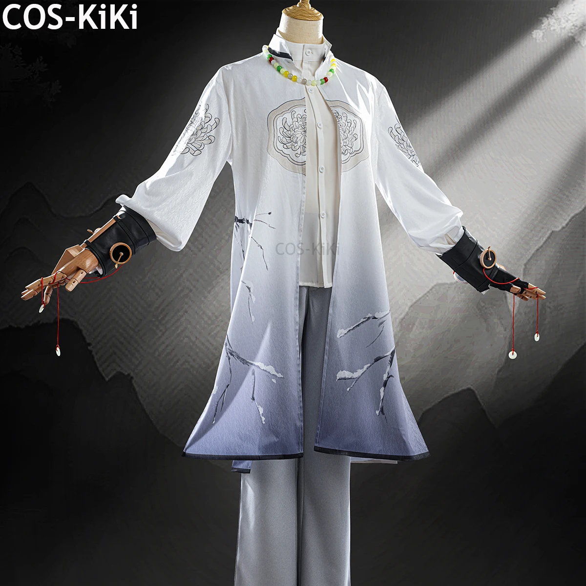 COS-KiKi Identity V Emir Patient West Lake Linkage Handsome Cosplay Costume Halloween Carnival Party Role Play Outfit S-XXL