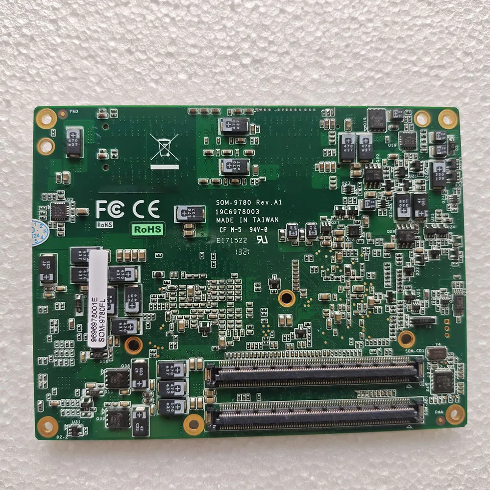 For Advantech SOM-9780 Rev.A1 Embedded Industrial Control Motherboard Card SOM-9780FL