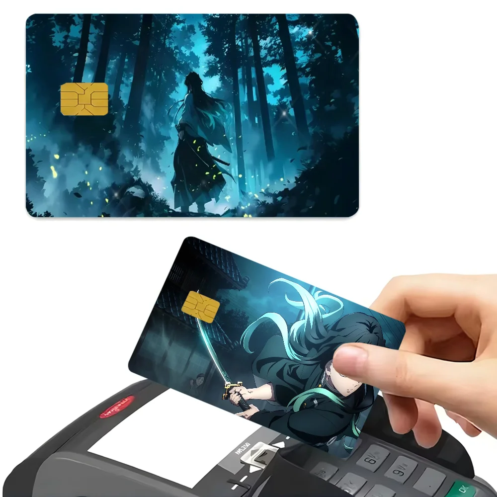 Tokitou MuichirouAnmie Sticker Film Skin Cover For Credit Card Debit Bank Card Front