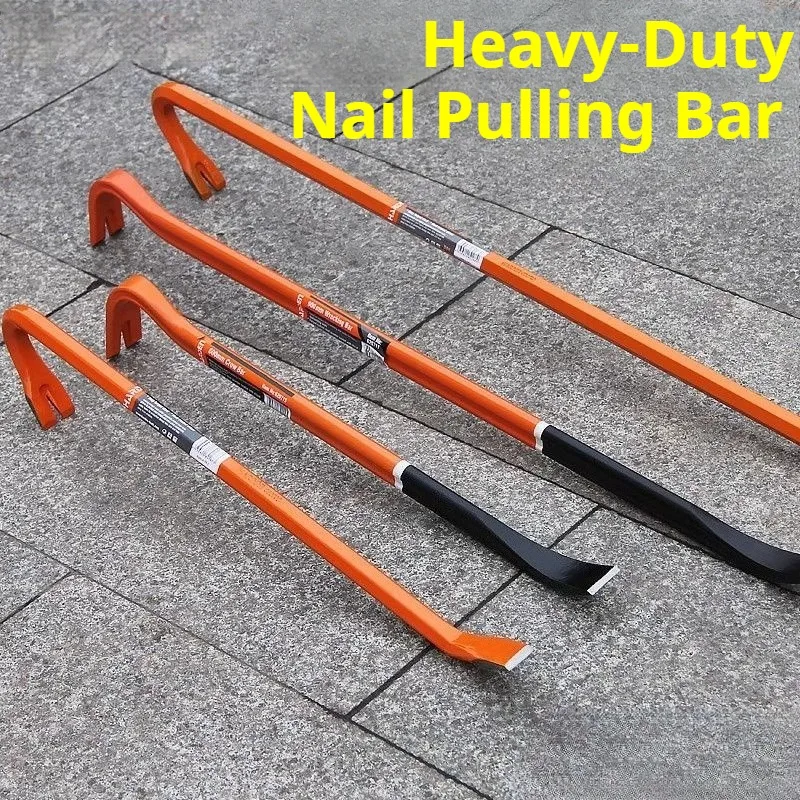 

Усиленный молоток-гвоздодер для демонтажа и строительных работ, с плоским концом, удобный, высокопрочный инструмент для снятия элементов