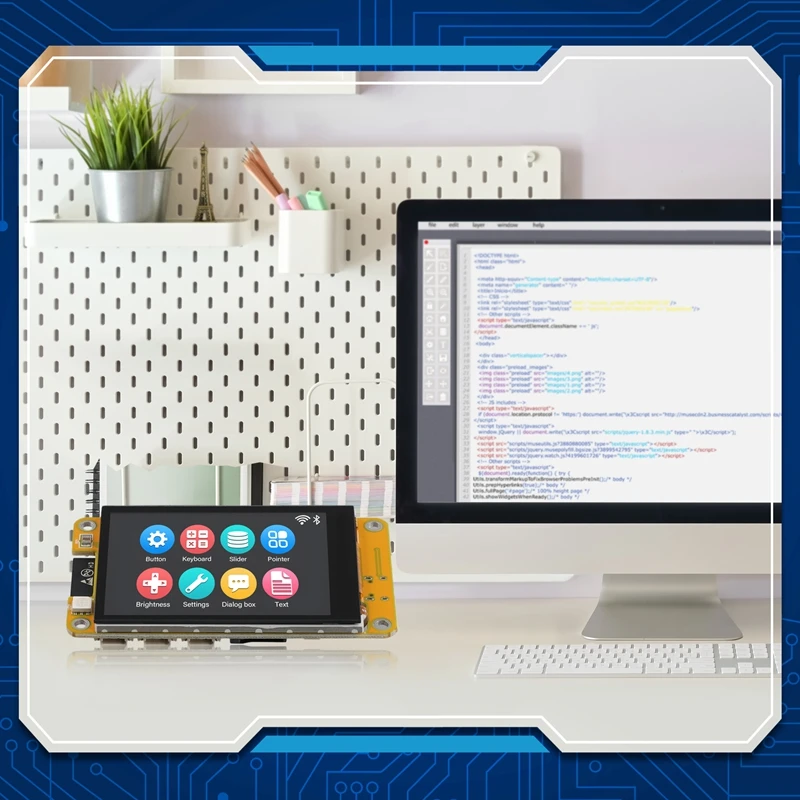 Módulo táctil capacitivo IPS ESP32, placa de desarrollo, pantalla de 2,8 pulgadas, Wifi, Bluetooth, pantalla LCD inteligente, módulo LVGL 240X320