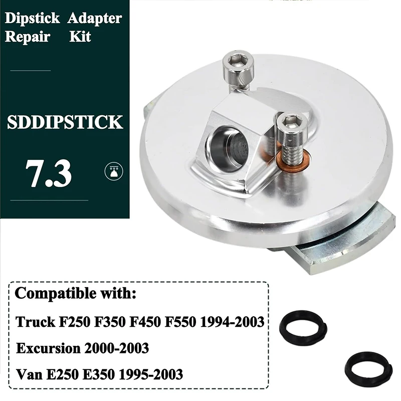 F4TZ-6753-A kit de reparo de substituição do adaptador da vareta F4TZ-6751-B para ford 7.3l powerstroke f250 f350 f450 f550 1994 1995-2003