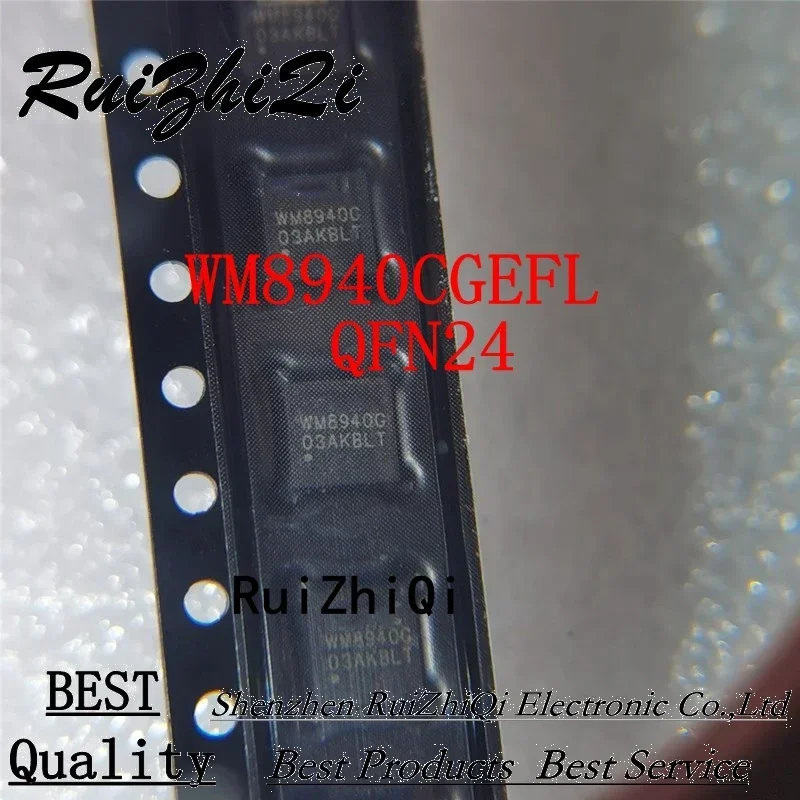 NEW 5PCS/LOT WM8940CG WM8940CGEFL Interface codec chip