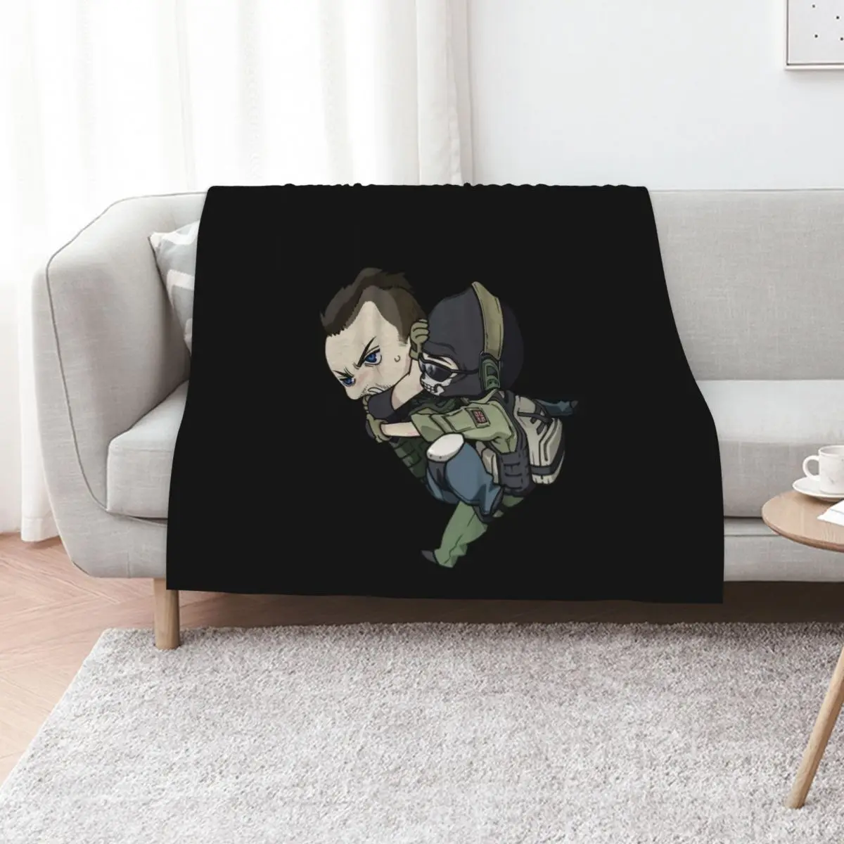 

Call of duty modern Throw Blanket Cute Baby Blankets For Sofas Thermal Blankets