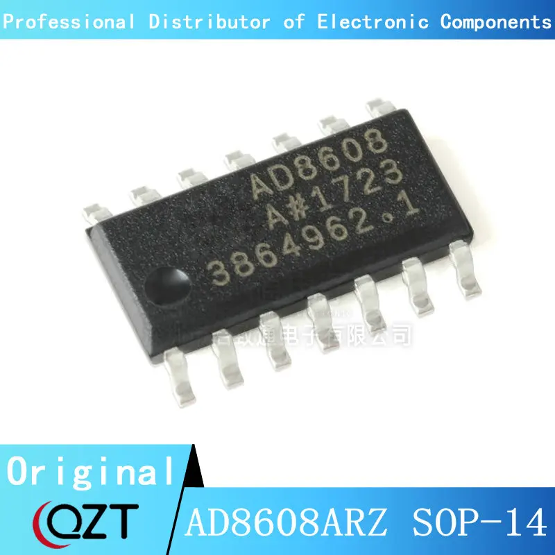 

10pcs/lot AD8608ARZ SOP AD8608 AD8608A AD8608AR SOP-14 chip New spot