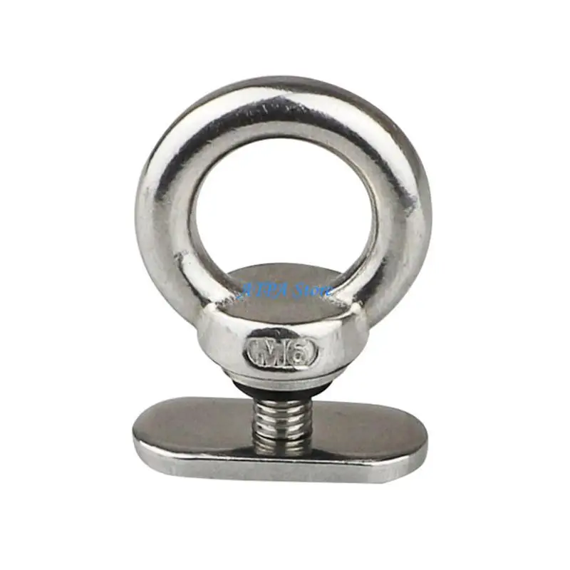 

U13C Stainless Steel Track Mount Tie Down Eyelet For Marine Hardware Secure Cargo Fastening Easy Installation