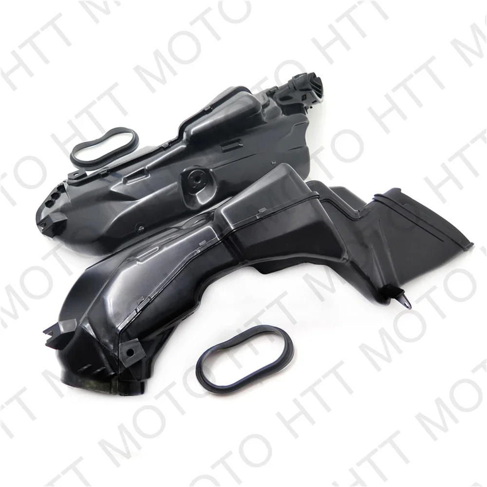 For Suzuki GSXR600 GSX-R 750 08-10 Black 2008 2009 2010 Motorcycle Parts ABS Plastic Ram Air Intake Tube Duct