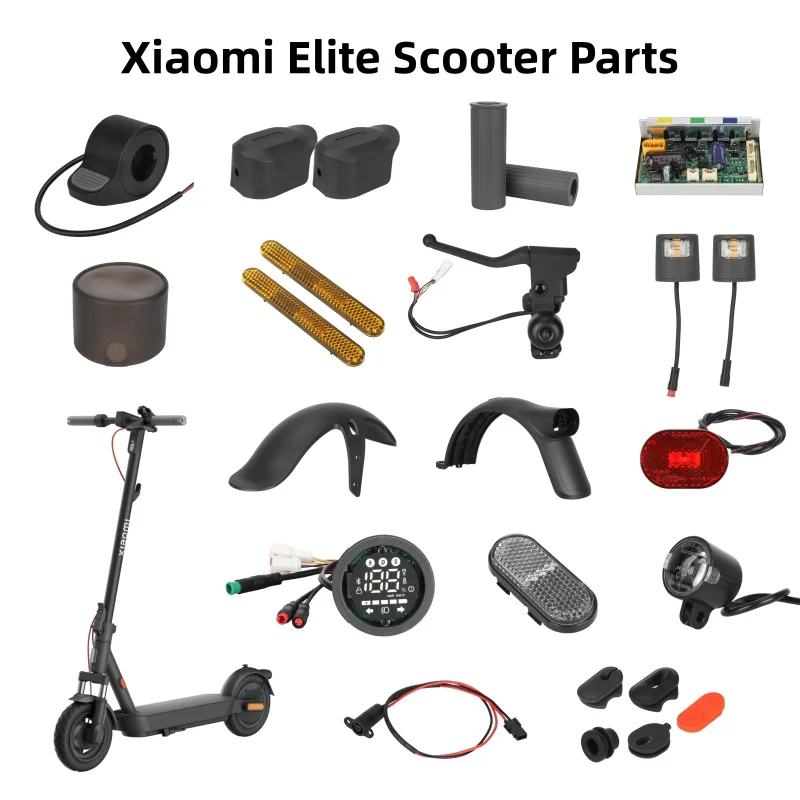 

For Xiaomi Elite Scooter Parts Various Replacement Accessories For Mijia Elite Electric Scooter Fender Reflector Lights Parts