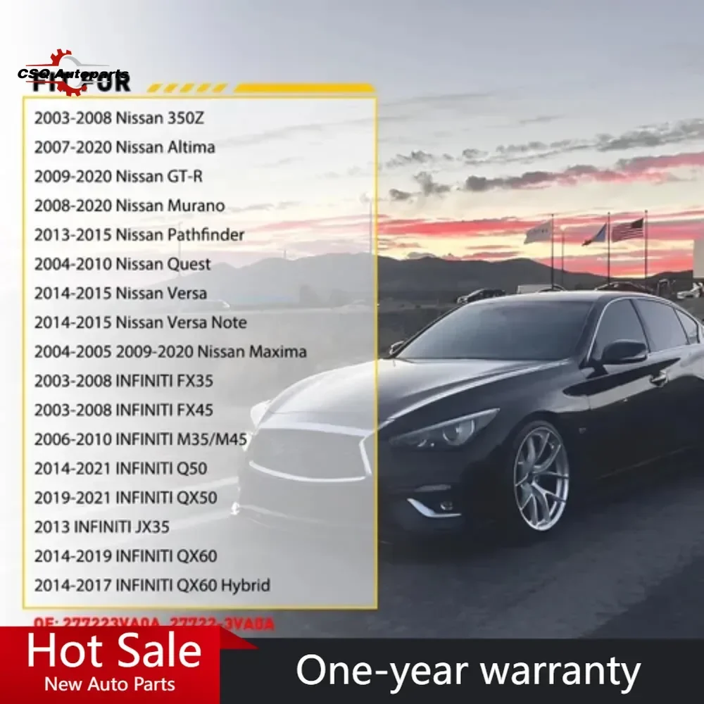 

Датчик температуры окружающего воздуха 27722-3VA0A для Nissan 350Z GT-R Quest Altima Pathfinder Versa Infiniti FX35 FX45 Q50 QX60, новый