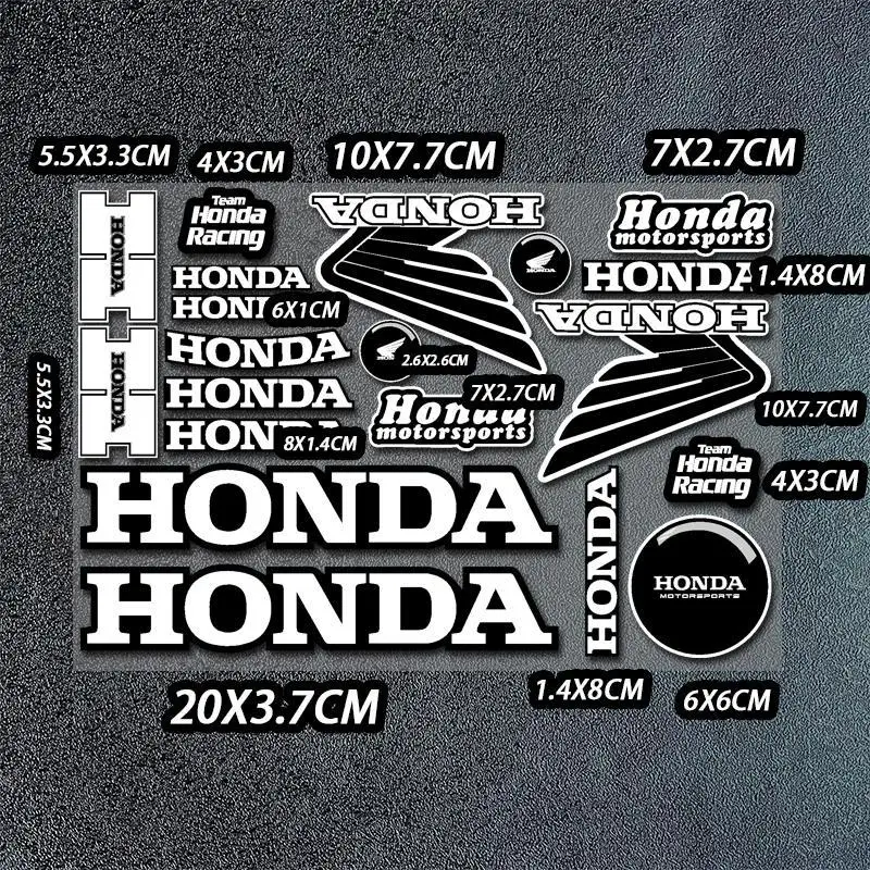 

Honda Sticker Motorcycle Decoration Waterproof and Scratch Resistant, Suitable for Helmet Body Label Motorcycle Sticker Pcx125