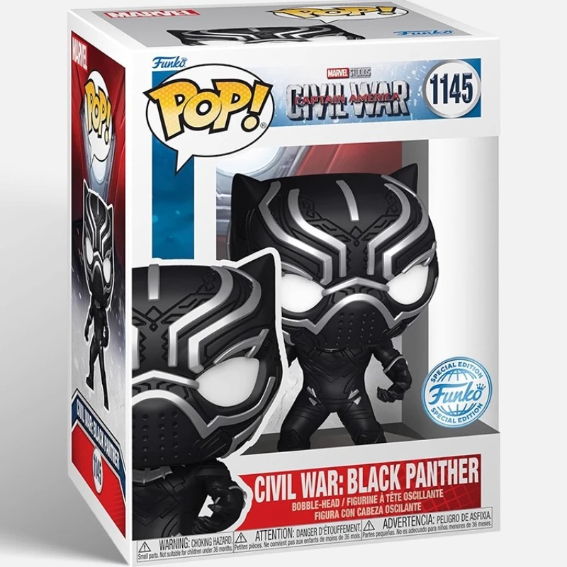 FUNKO POP Marvel Heroes: Black Panther Limited Edition Anime Action Desktop Decoration Ornament Model Toys Collectible Model - Image 4