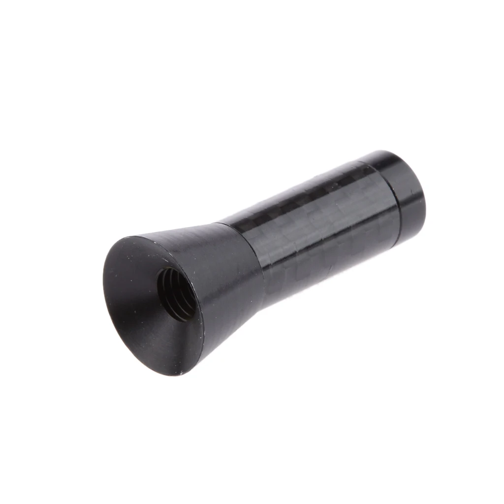 

black color short Car AM/ Radio Aerial Mast Screw Type Universal with Screws 4 M5 M6