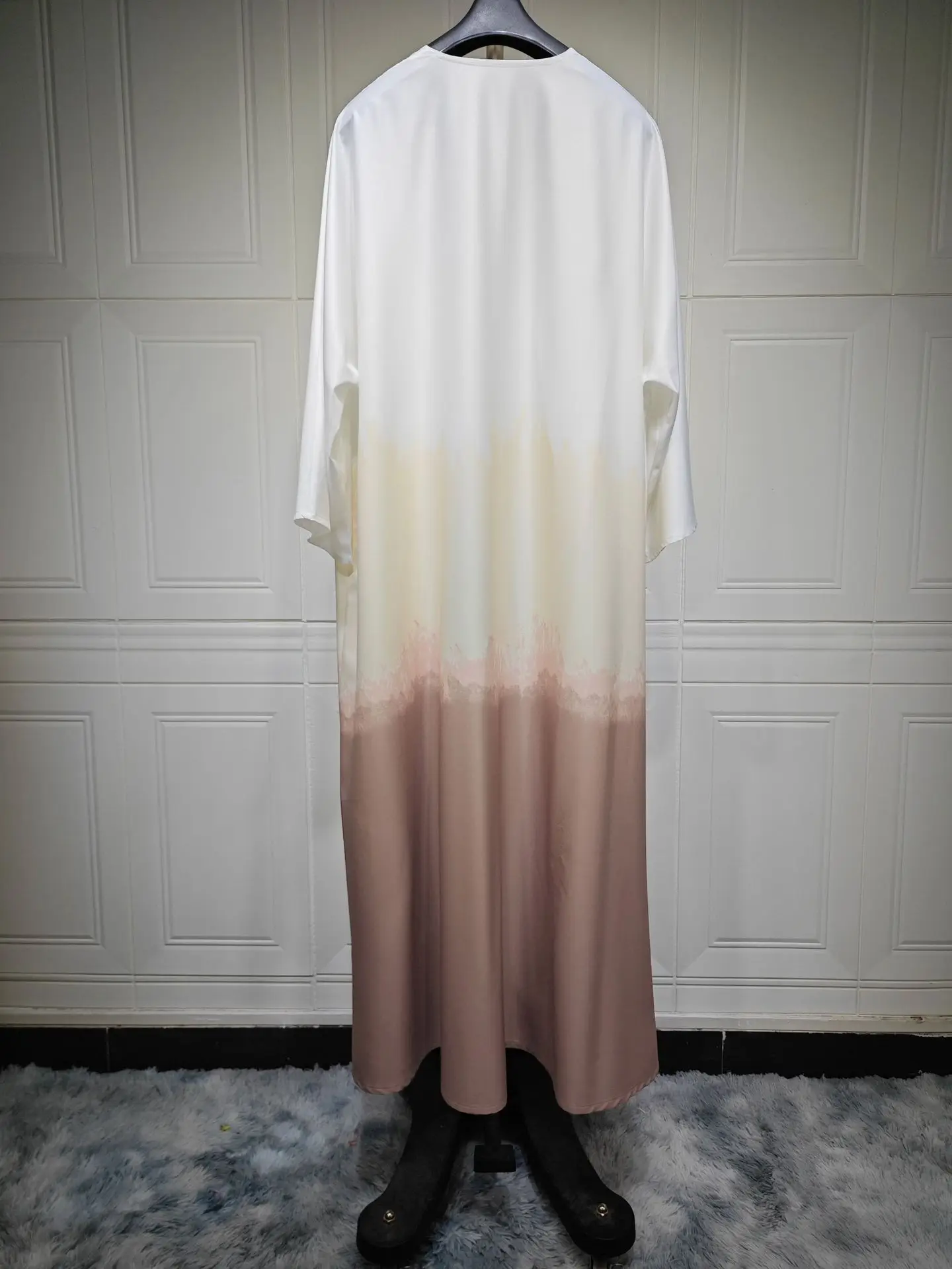 Ramadán estampado Abayas Dubai vestido musulmán de lujo Eid Djellaba bata árabe Marruecos Kaftan Turquía Kimono Islam Jalabiya mujeres Kebaya