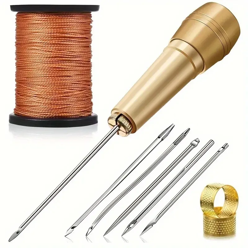 

The New Hot-selling Shoe Awl Crochet Shoe Repair Tool Set Crochet Leather Hand-stitched Sewing Shoe Repair Perforated Awl