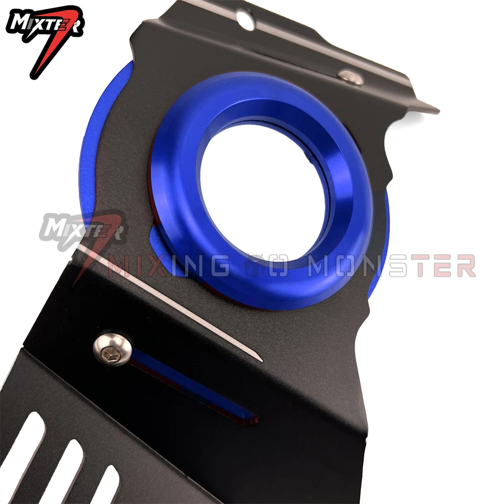 يناسب لياماها MT25 MT03 MT-25 MT-03 2015-2023 2022 YZF R25 R3 دراجة نارية الجبهة غطاء ضرس سلسلة الحرس محرك رمح