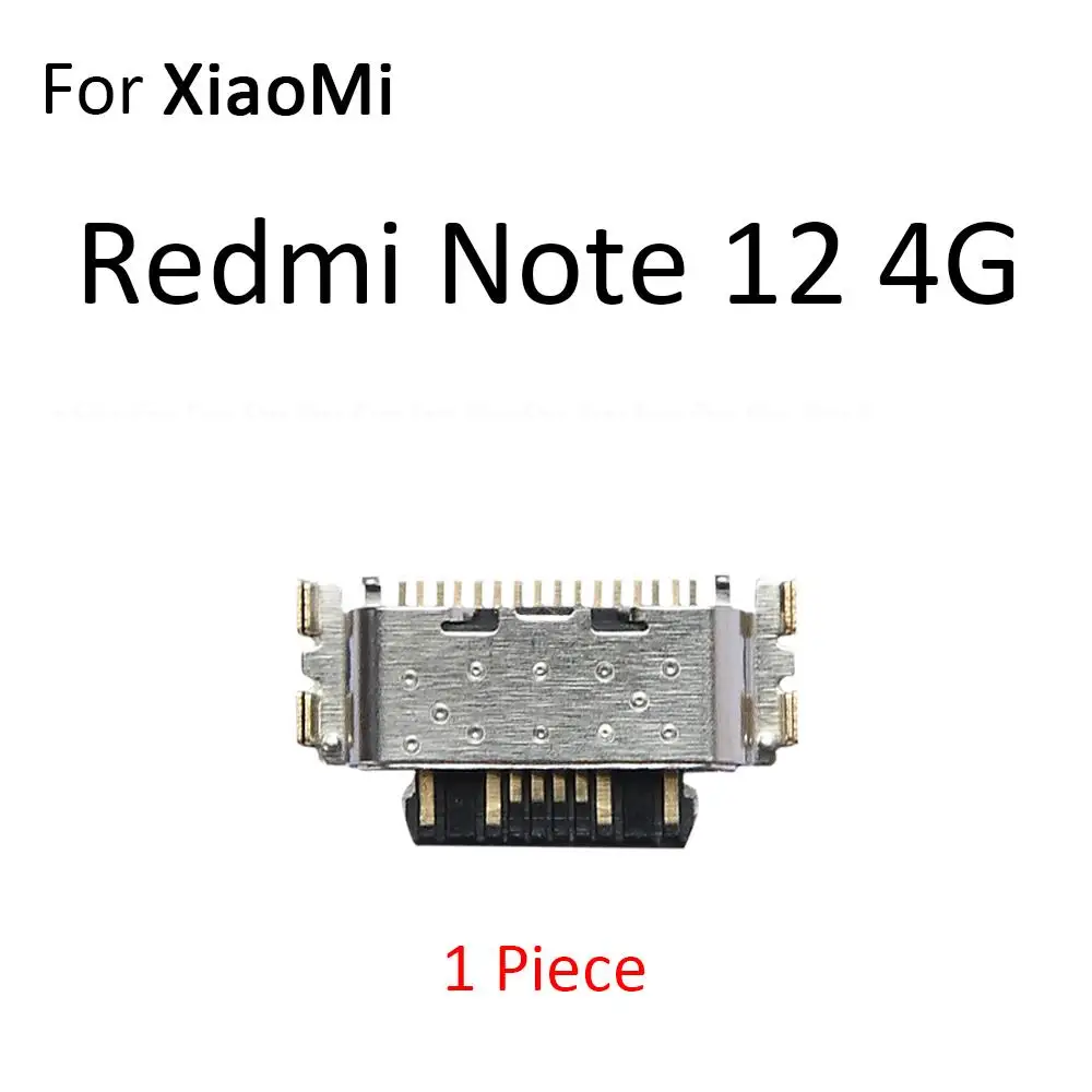 نوع C مايكرو USB جاك تهمة شحن موصل التوصيل حوض المقبس ميناء ل XiaoMi Redmi ملاحظة 12S 12 برو سرعة 4G 5G #3