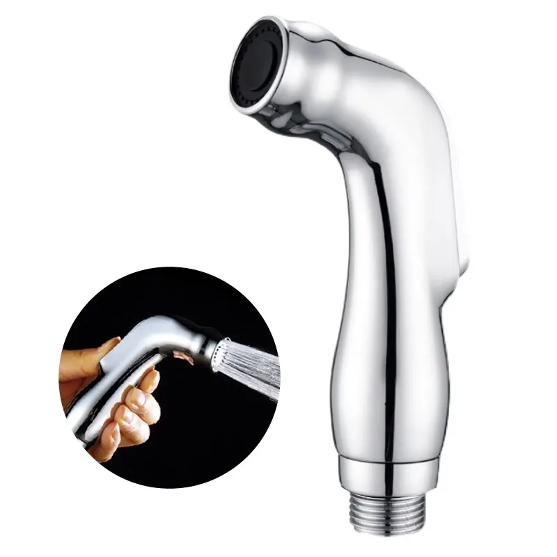 Household Toilet Flushing Gun Faucet Washer Toilet Flushing Gun Companion High-Pressure Booster Nozzle Bidet Toilet Sprayer Head