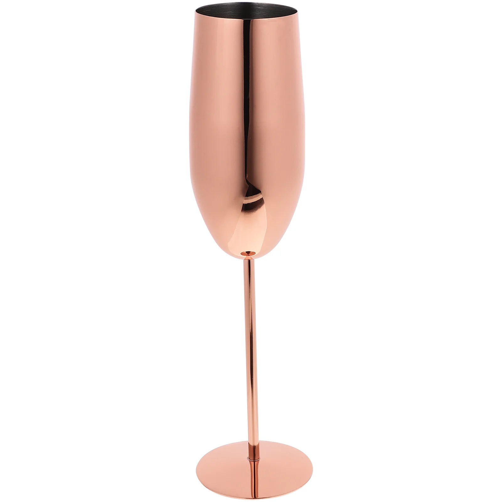 

Unbreakable Stainless Steel Cocktail Goblet Exquisite Workmanship Comfortable Feel Drinkware Stainless Steel Cocktail Flutes