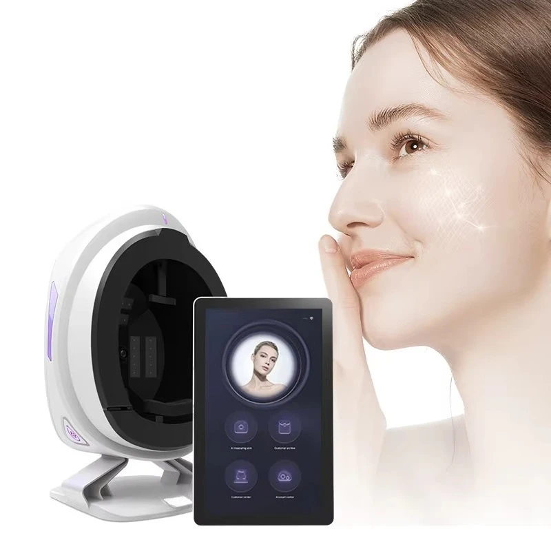 Profesjonalny analizator skóry twarzy 2025, bestseller / Inteligentny skaner skóry twarzy do salonów kosmetycznych