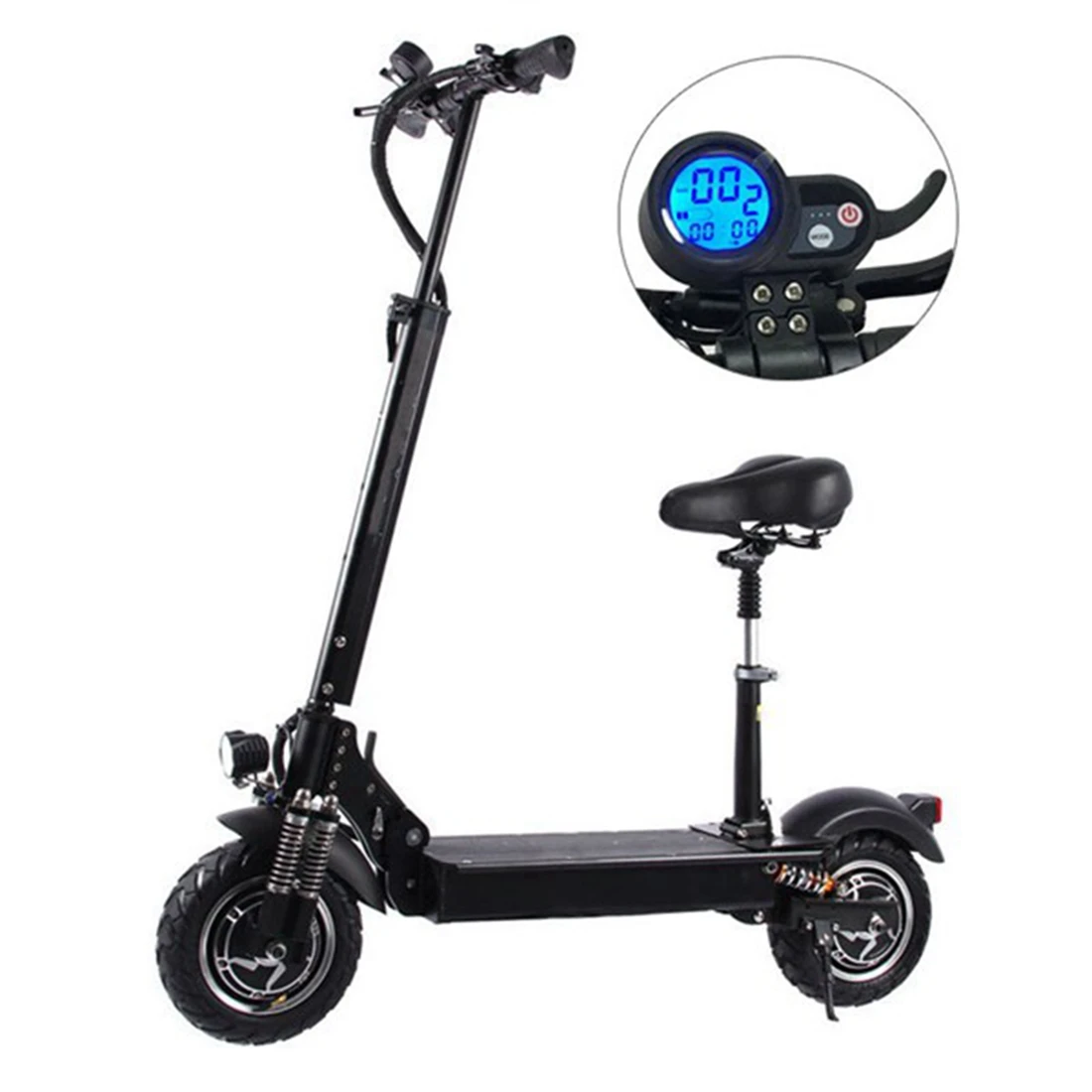

AA75-Electric Scooter LCD Screen With Accelerator Use For 10Inch Electric Scooters Display