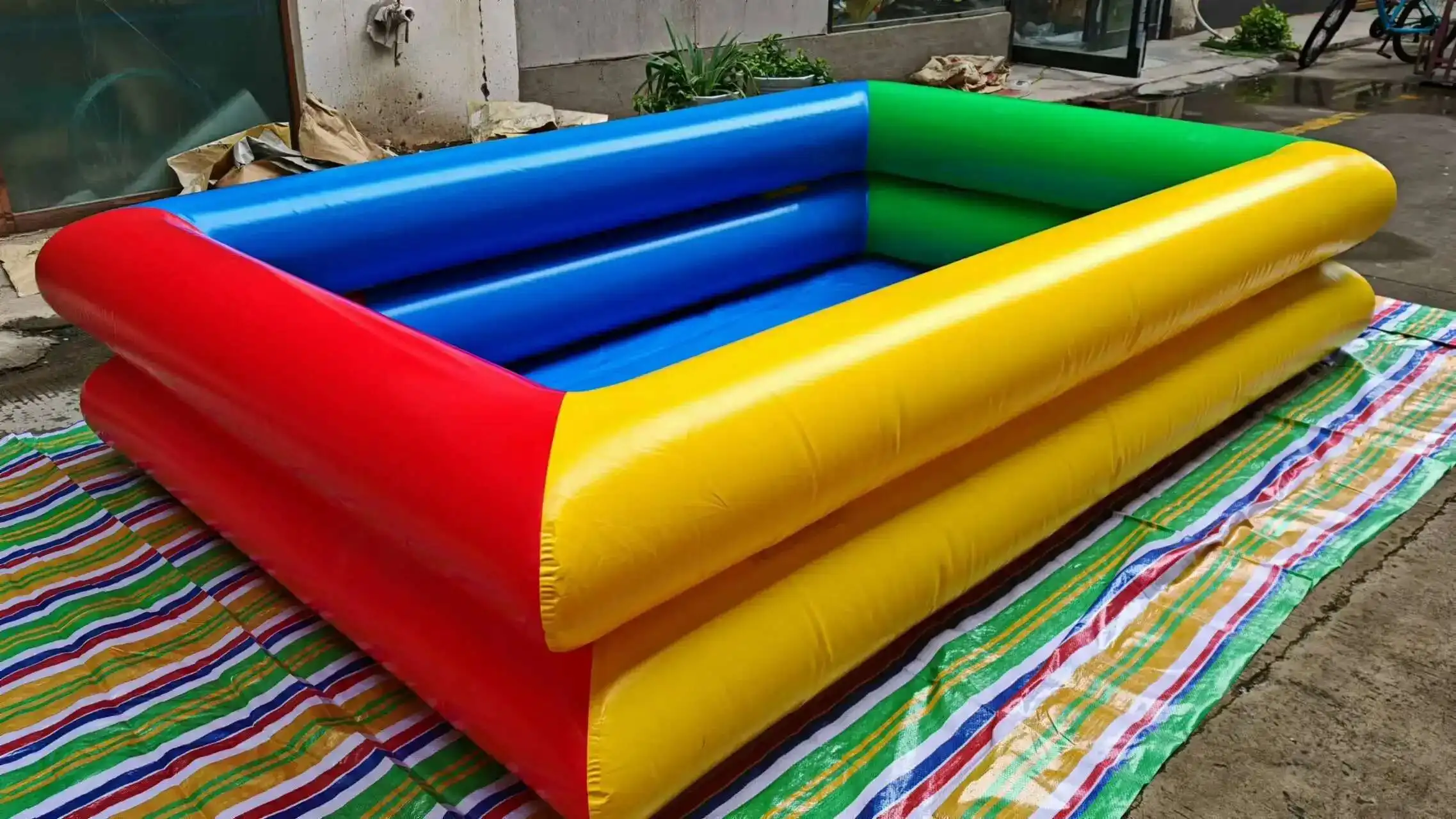 大人と子供のための2層のスイミングプール,工場で製造された楽しいスイミングプール,2x3m