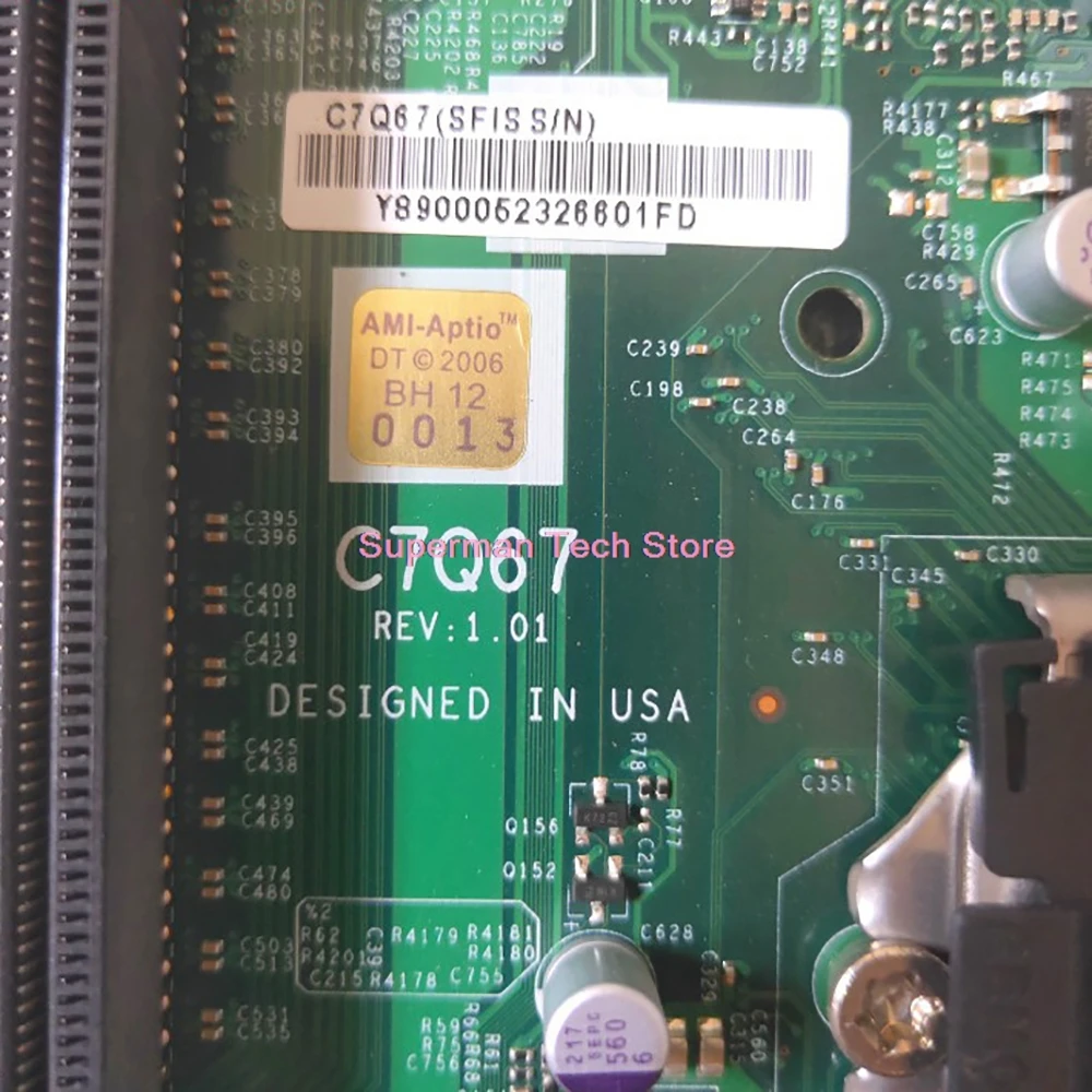 

Для серверной материнской платы Supermicro 2-го поколения Core i3 i5 i7 серии LGA1155 DDR3 PCI-E 2,0 C7Q67