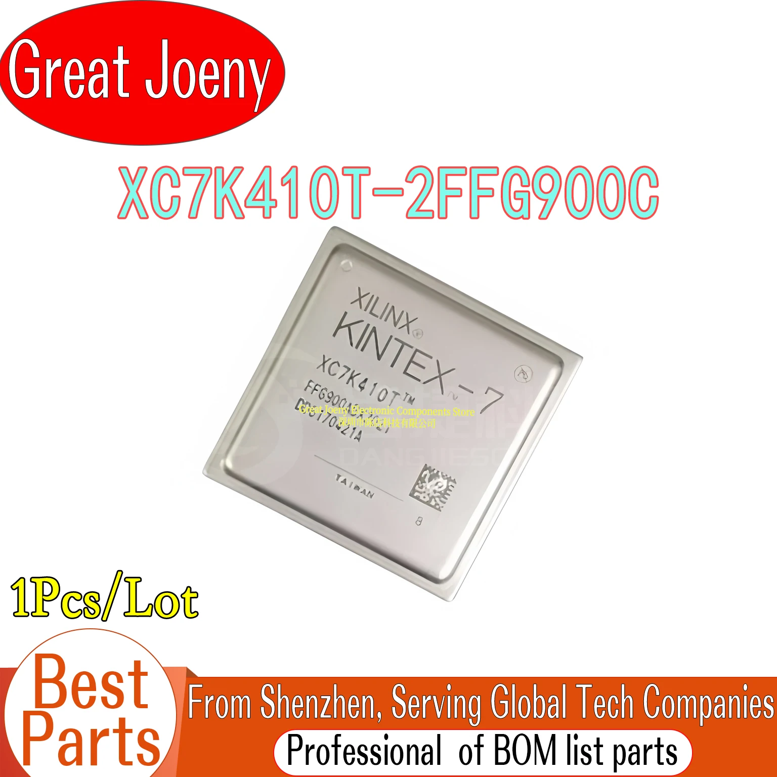 

100% New Original XC7K410T-2FFG900C XC7K410T IC Chipset FBGA-900