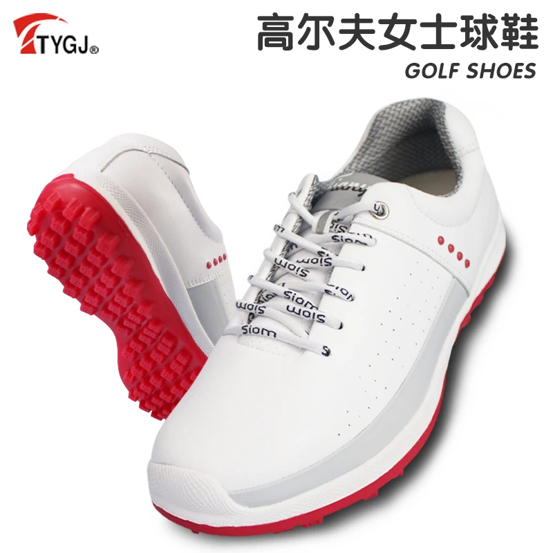 

TTYGJ golf ladies sneakers white breathable waterproof non-slip trendy sneakers