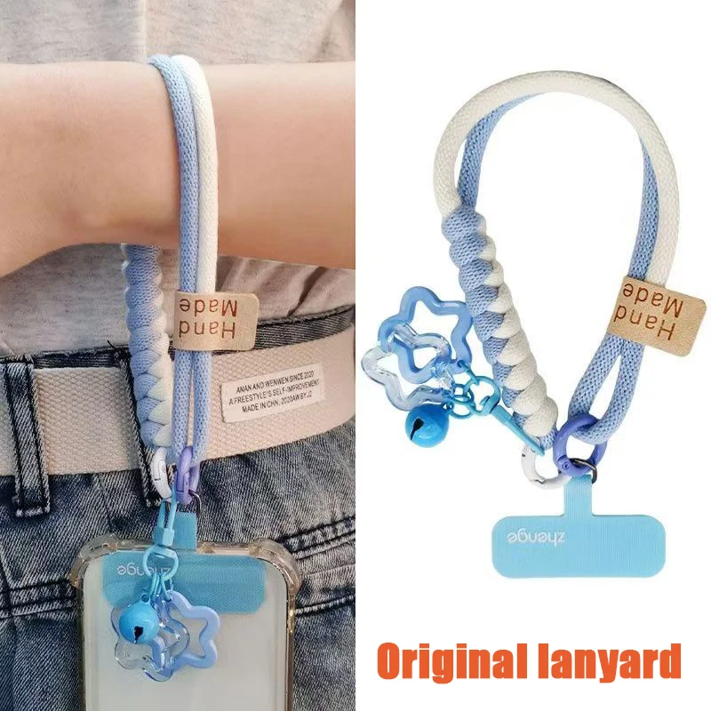 Original Phone Lanyard Adjustable Crossbody CellPhone Neck Strap Universal Mobile Phone Wrist Lanyard Cellphone Patch Tether Tab