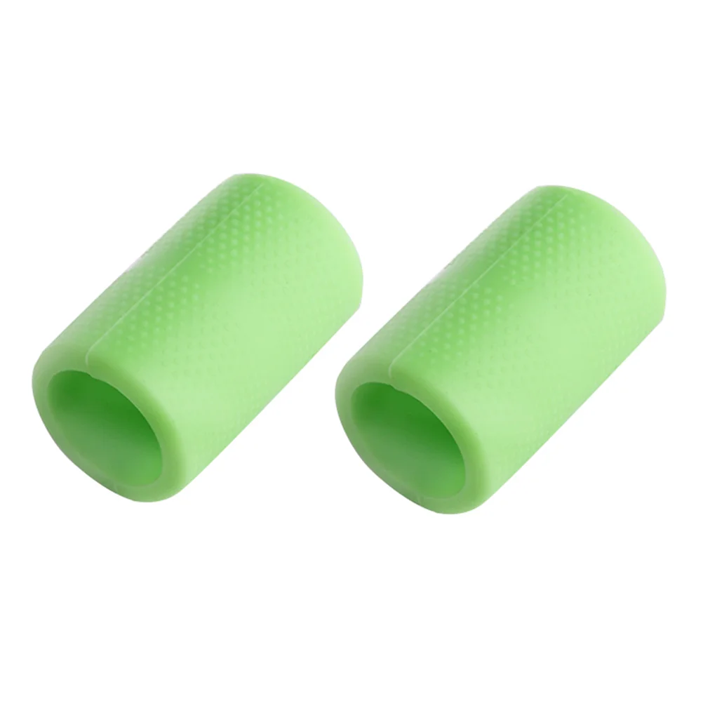 2pcs Grip Cover Sleeve for Handle Silicone Grip Cover Handle Holder (Light Green) Handle Cover Handle Sleeve