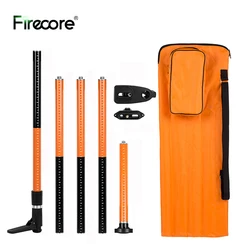 FIRECORE 3.36M Laser Level Extend Bracket Telescopic Rod 5/8 and 1/4 Interface Elongation Support Stand(FLP370A)