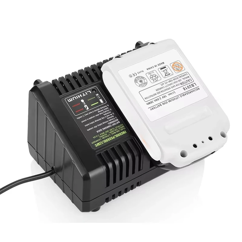 Bộ Sạc Nhanh Thay Thế Cho Porter Cáp 20V Max Lithium-Ion Cho Black & Decker 20V Lithium-Ion Porter-Cáp