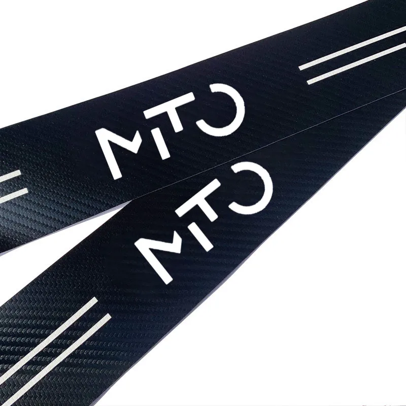 Carbon Fiber Car Sticker DIY Paste Protector Strip Auto Door Sill Side Protect Film For Alfa Romeo Mito Accessories be non-slip