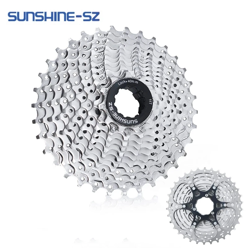 Road Bike Cassette Bicycle Freewheel 8 9 10 11 12 Speed Velocidade 11-23T/25T/28T/30T/32T/34T MTB Sprocket