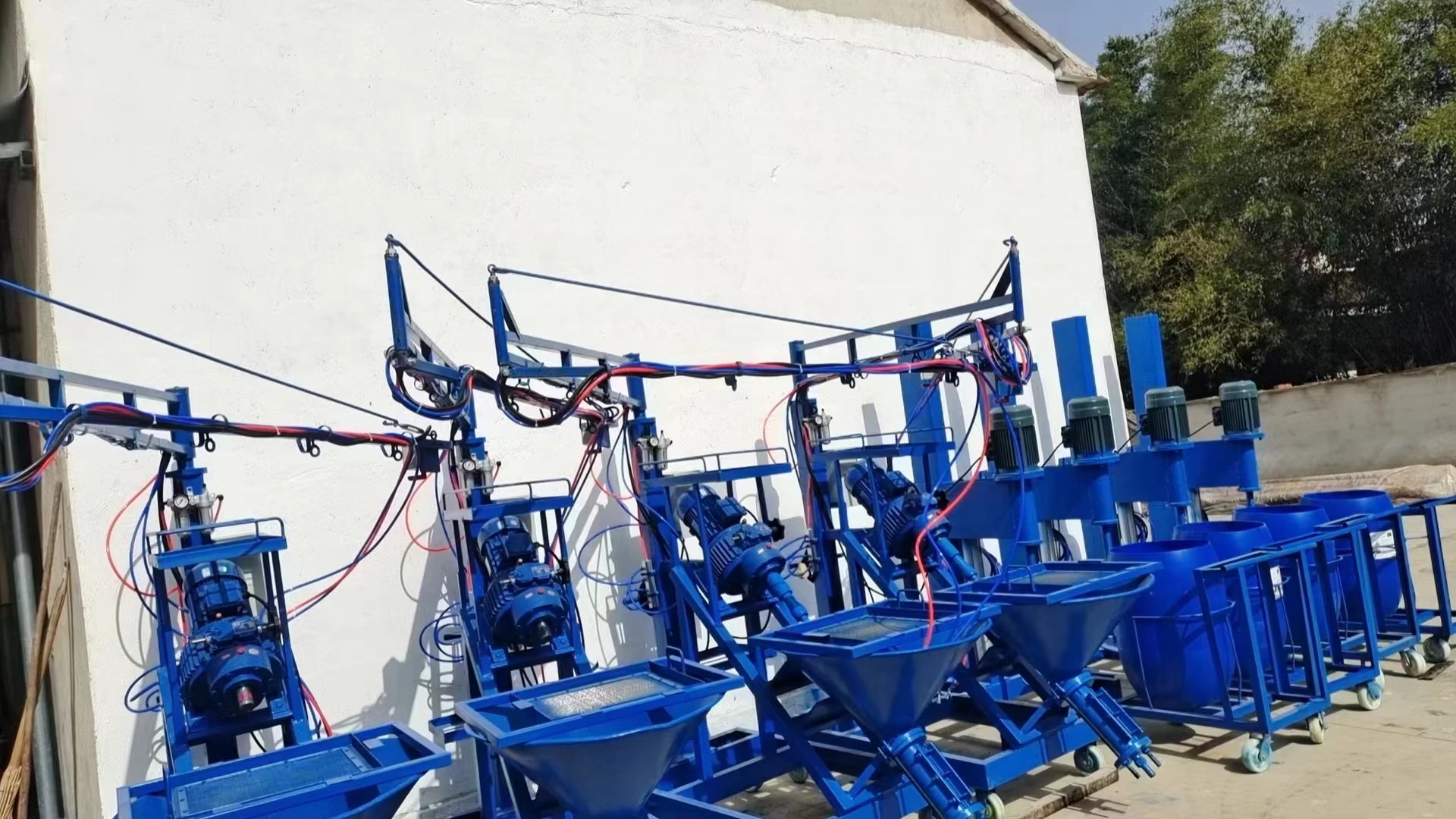 Concrete Mixer Pump Concrete Pump Cement Mortar Spray Pump Grc Machine Cement Plastering Machine For Wall